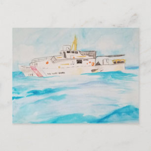 Carte postale USCGC Tezanos