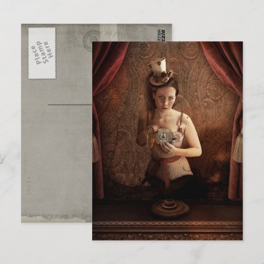 Carte postale Usher d'entrée (Devant / Derrière)