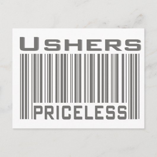 Carte Postale Ushers précieux (Devant)