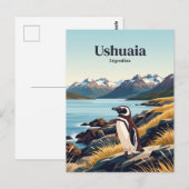 Carte Postale Ushuaia Argentine (Devant / Derrière)