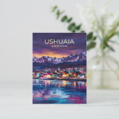 Carte Postale Ushuaia Argentine (Debout devant)