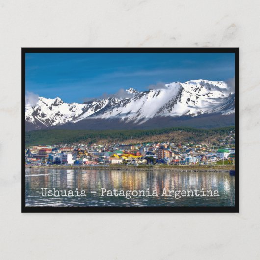 Carte Postale Ushuaia, Patagonie Argentine (Devant)