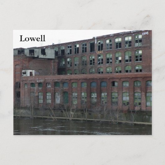 Carte Postale Usine abandonnée (Devant)