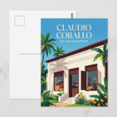 Carte Postale Usine de chocolat Claudio Corallo (Devant / Derrière)