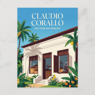 Carte Postale Usine de chocolat Claudio Corallo
