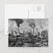 Carte Postale Usine de Herr Krupp à Essen, Allemagne (Devant / Derrière)