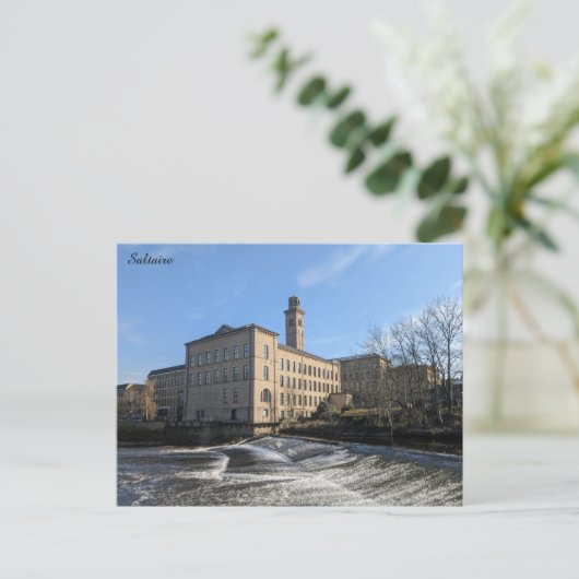 Carte Postale Usine de sel (Debout devant)