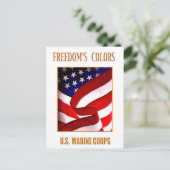 Carte postale USMC (Debout devant)