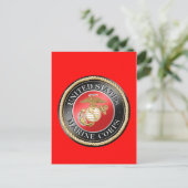 Carte postale USMC (Debout devant)