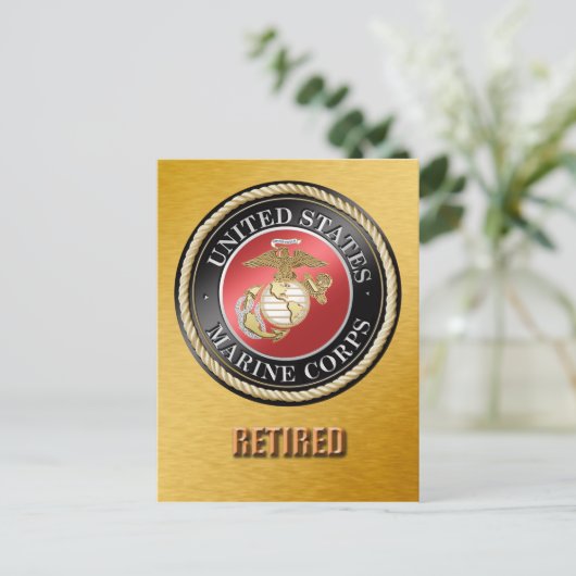 Carte postale USMC (Debout devant)