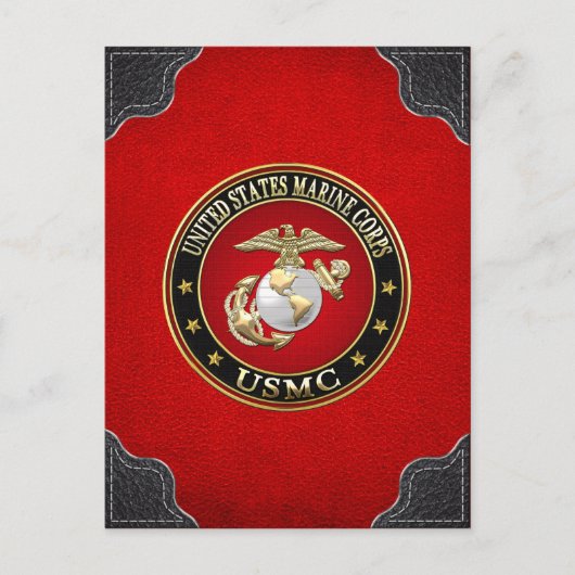 Carte Postale USMC EGA [édition spéciale] [3D] (Devant)