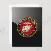 Carte Postale USMC EGA [édition spéciale] [3D] (Devant / Derrière)