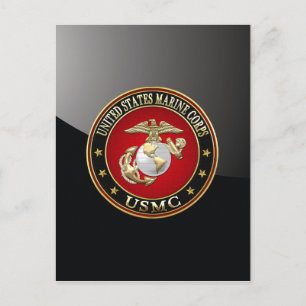 Carte Postale USMC EGA [édition spéciale] [3D]