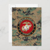 Carte Postale USMC EGA [édition spéciale] [3D] (Devant / Derrière)