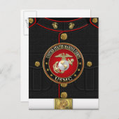 Carte Postale USMC EGA [édition spéciale] [3D] (Devant / Derrière)