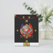 Carte Postale USMC Semper Fi [édition spéciale] [3D] (Debout devant)