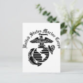 Carte Postale USMC United States Marine Corps (Debout devant)