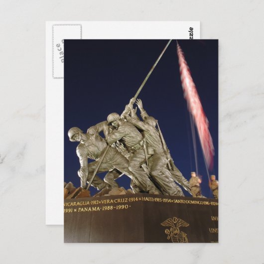 Carte Postale USMC War (Devant / Derrière)