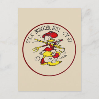 Carte Postale USS Bunker Hill