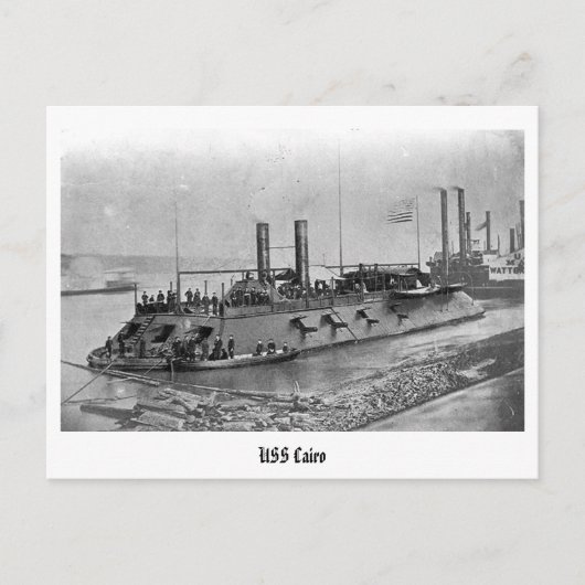 Carte postale USS Cairo (Devant)