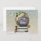 Carte postale USS Carter Hall FRG (Devant / Derrière)