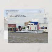 Carte postale USS Cobia SS245 (Devant / Derrière)