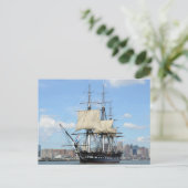Carte postale USS Constitution (Debout devant)