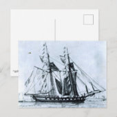 Carte Postale USS Enterprise (Devant / Derrière)