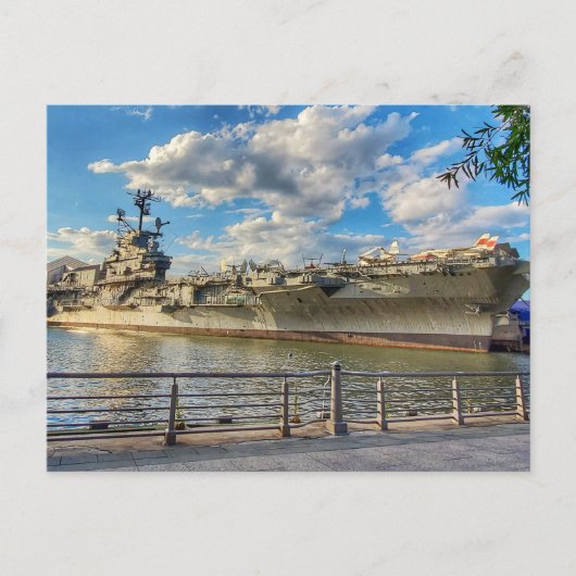 Carte Postale USS Intrepid (Devant)