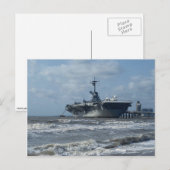 Carte Postale USS Lexington (Devant / Derrière)