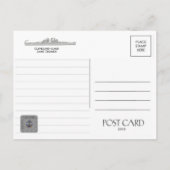 Carte postale USS LITTLE ROCK CL-92/CG-4/CLG-4 (Dos)