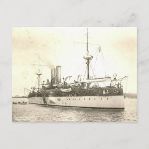 Carte Postale USS Maine dans le port de La Havane