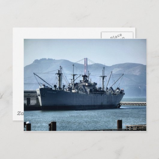 Carte Postale USS O'Brien (Devant / Derrière)