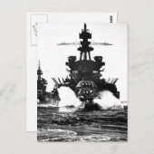 Carte Postale USS PENNSYLVANIA et cuirassé de_War Image (Devant / Derrière)