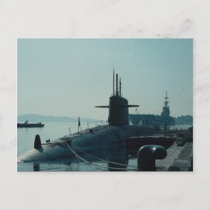 Carte Postale USS Ulysses Grant" sous-marin de missiles balistiq