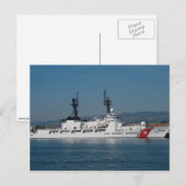 Carte Postale USS Yukon", chaudière à commande maritime (Devant / Derrière)