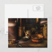 Carte Postale Ustensiles coloniaux (Devant / Derrière)