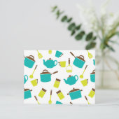 Carte Postale Ustensiles de cuisine, Vaisselle, Couverts, Articl (Debout devant)