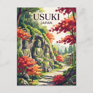 Carte Postale Usuki Japon