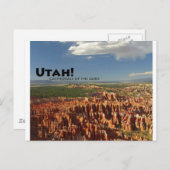 Carte Postale Utah (Devant / Derrière)