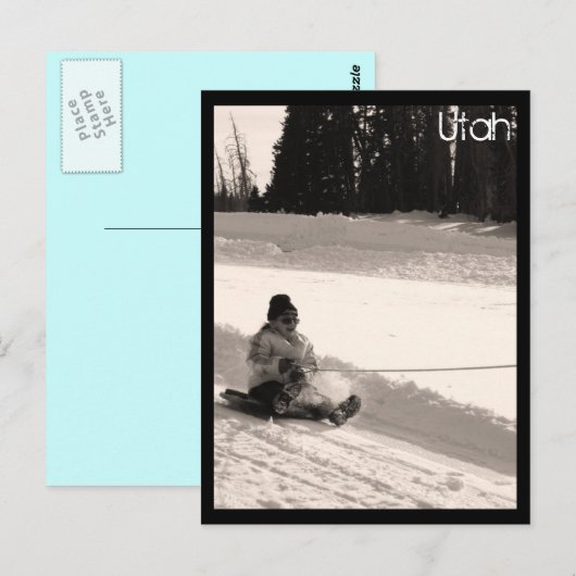Carte Postale Utah (Devant / Derrière)