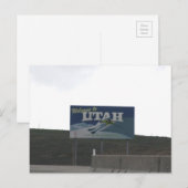Carte postale Utah (Devant / Derrière)