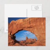 Carte Postale Utah, Arches National Park, Turret Arch 3 (Devant / Derrière)