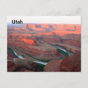 Carte Postale Utah : Dead Horse Point State Park 3, lever du sol
