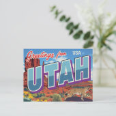 Carte Postale Utah Desert Bobcat Monument Valley (Debout devant)