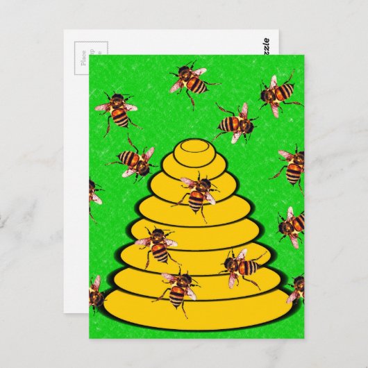 Carte Postale Utah L'État Beehive (Devant / Derrière)