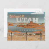 Carte Postale Utah Life Eleved (Devant / Derrière)