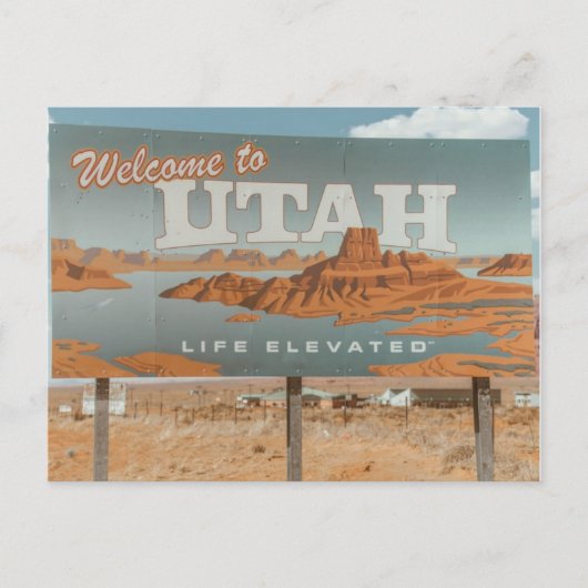 Carte Postale Utah Life Eleved (Devant)