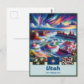 Carte Postale Utah Natural Wonder : Pittoresque (Devant / Derrière)