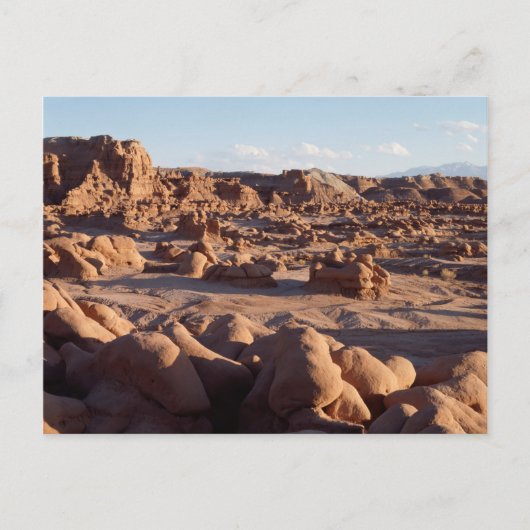 Carte Postale Utah, parc d'État de Goblin Valley, Grès (Devant)